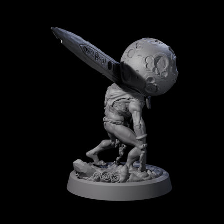 Spritely Azata Fighter B Miniature for Dungeons and Dragons, Pathfinder or other TTRPGs