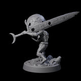 Spritely Azata Fighter B Miniature for Dungeons and Dragons, Pathfinder or other TTRPGs