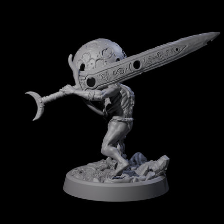 Spritely Azata Fighter B Miniature for Dungeons and Dragons, Pathfinder or other TTRPGs