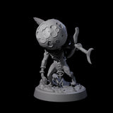 Spritely Azata Fighter B Miniature for Dungeons and Dragons, Pathfinder or other TTRPGs