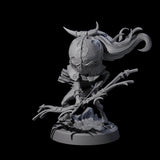 Spritely Azata Fighter C Miniature for Dungeons and Dragons, Pathfinder or other TTRPGs