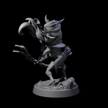 Spritely Azata Fighter C Miniature for Dungeons and Dragons, Pathfinder or other TTRPGs