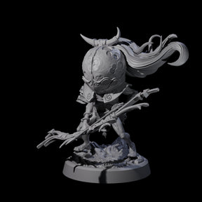 Spritely Azata Fighter C Miniature for Dungeons and Dragons, Pathfinder or other TTRPGs