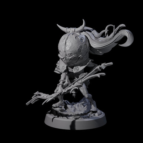 Spritely Azata Fighter C Miniature for Dungeons and Dragons, Pathfinder or other TTRPGs