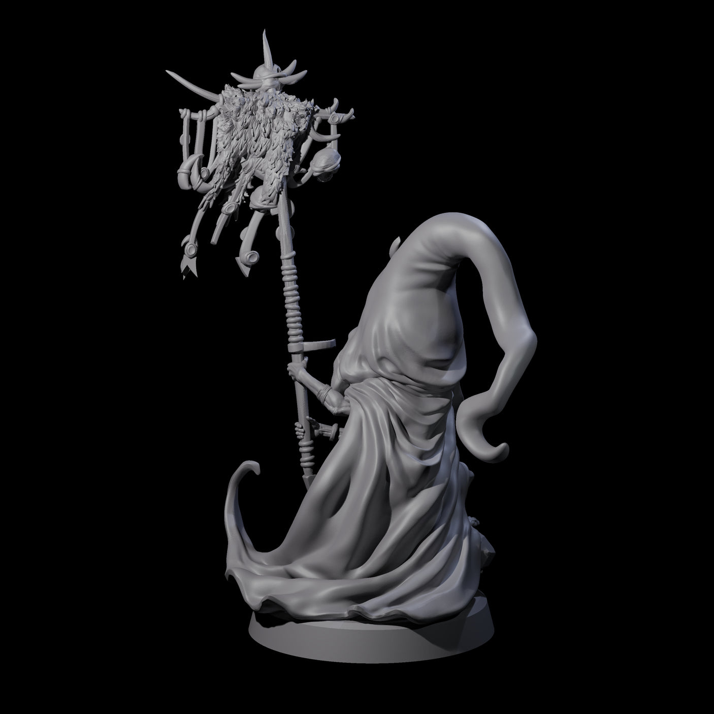 Spritely Azata Fighter D Miniature for Dungeons and Dragons, Pathfinder or other TTRPGs