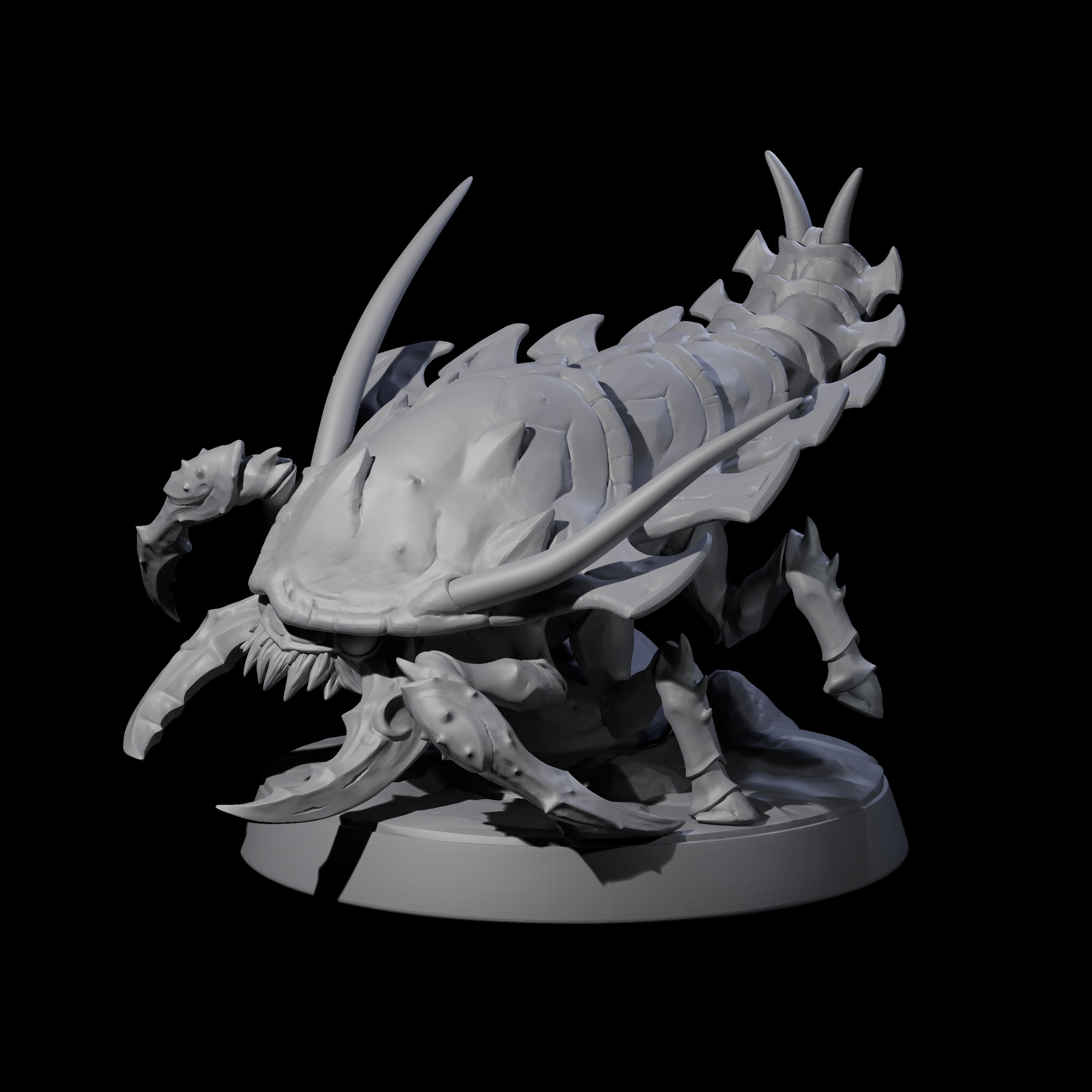 Squat Ankheg A Miniature for Dungeons and Dragons, Pathfinder or other TTRPGs