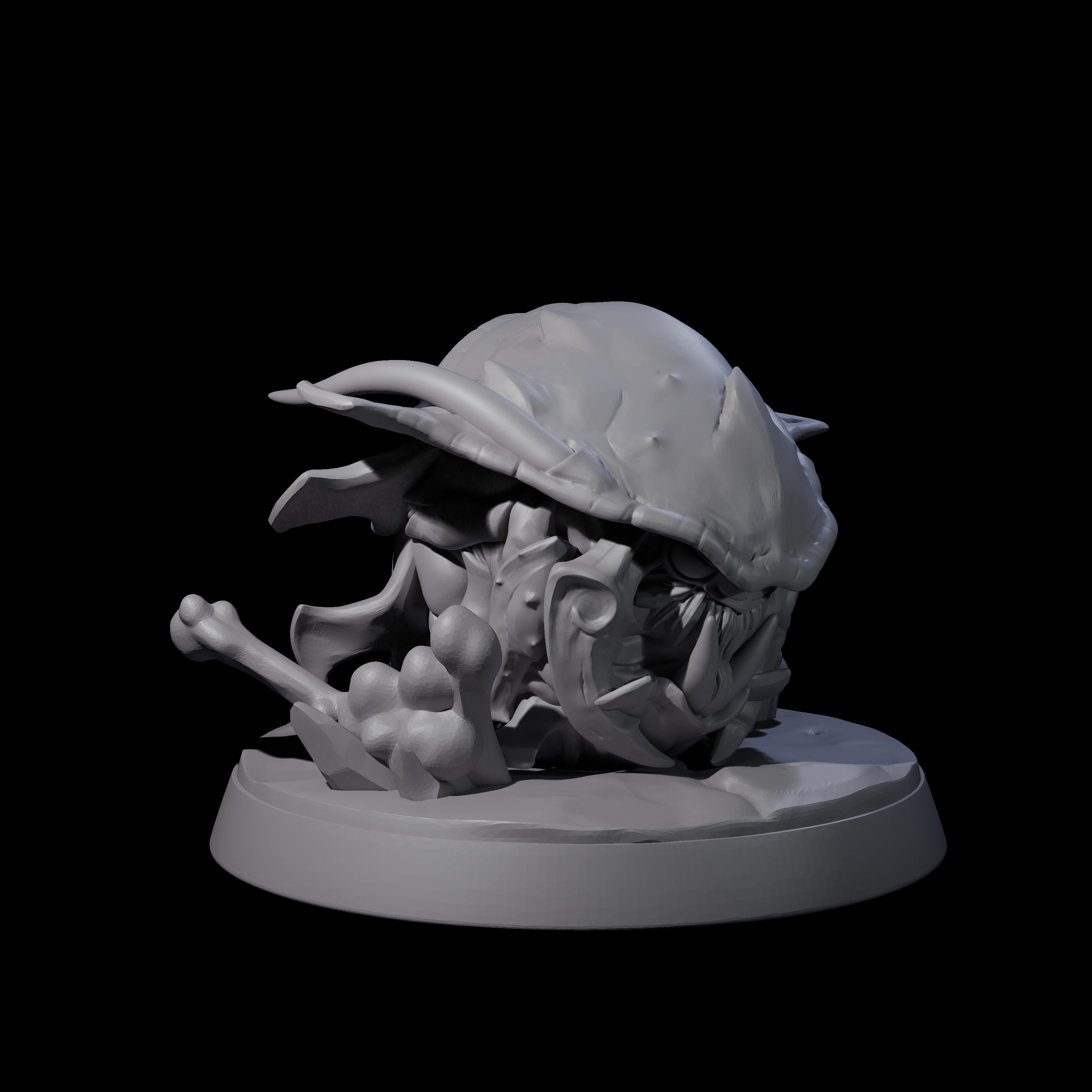 Squat Ankheg C Miniature for Dungeons and Dragons, Pathfinder or other TTRPGs