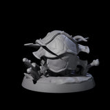 Squat Ankheg C Miniature for Dungeons and Dragons, Pathfinder or other TTRPGs