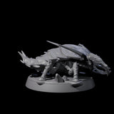 Squat Ankheg D Miniature for Dungeons and Dragons, Pathfinder or other TTRPGs