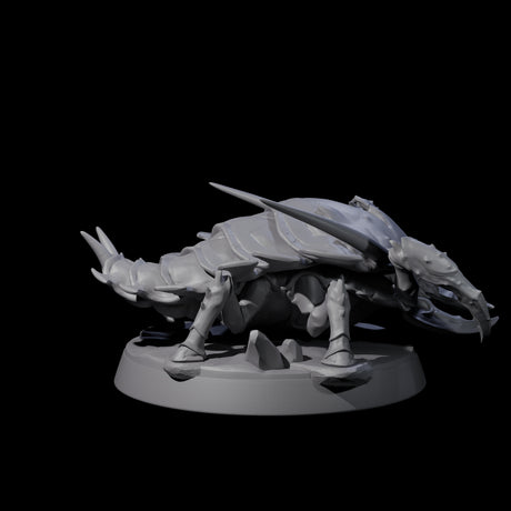 Squat Ankheg D Miniature for Dungeons and Dragons, Pathfinder or other TTRPGs