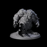 Squat Grinning Ogre D Miniature for Dungeons and Dragons, Pathfinder or other TTRPGs