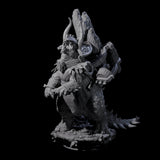 Stacked Saurian Siege Beast B Miniature for Dungeons and Dragons, Pathfinder or other TTRPGs
