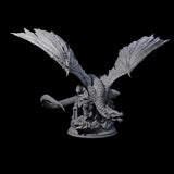 Stalking Chromatic Dragon Miniature for Dungeons and Dragons, Pathfinder or other TTRPGs