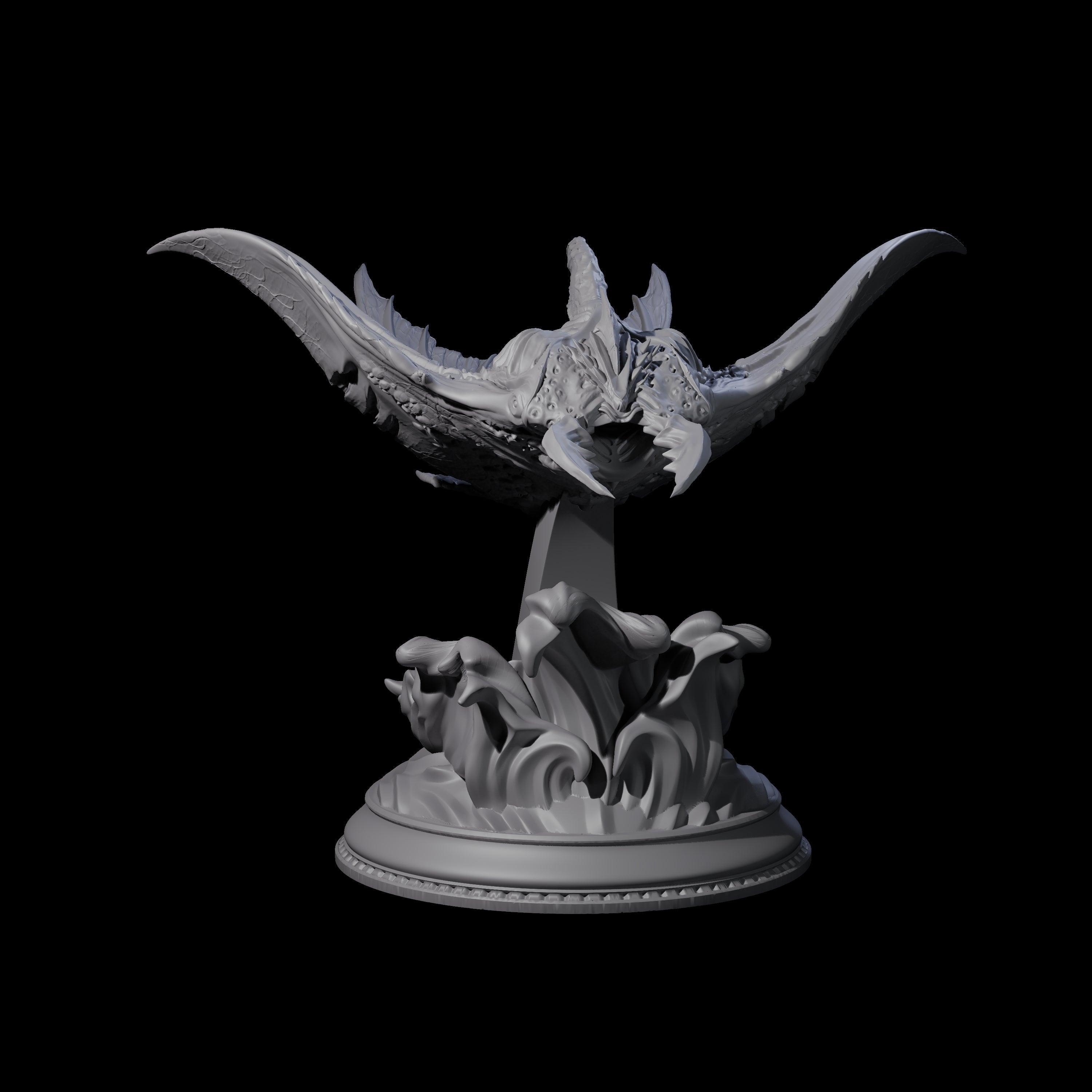 Stalking Cloaker Miniature for Dungeons and Dragons, Pathfinder or other TTRPGs