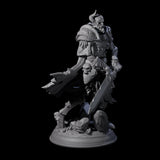 Stalking Death Knight Miniature for Dungeons and Dragons, Pathfinder or other TTRPGs