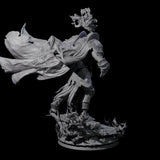 Stalking Dread Knight Miniature for Dungeons and Dragons, Pathfinder or other TTRPGs