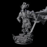 Stalking Dread Knight Miniature for Dungeons and Dragons, Pathfinder or other TTRPGs