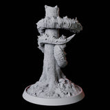 Stalking Frost Worm Miniature for Dungeons and Dragons, Pathfinder or other TTRPGs