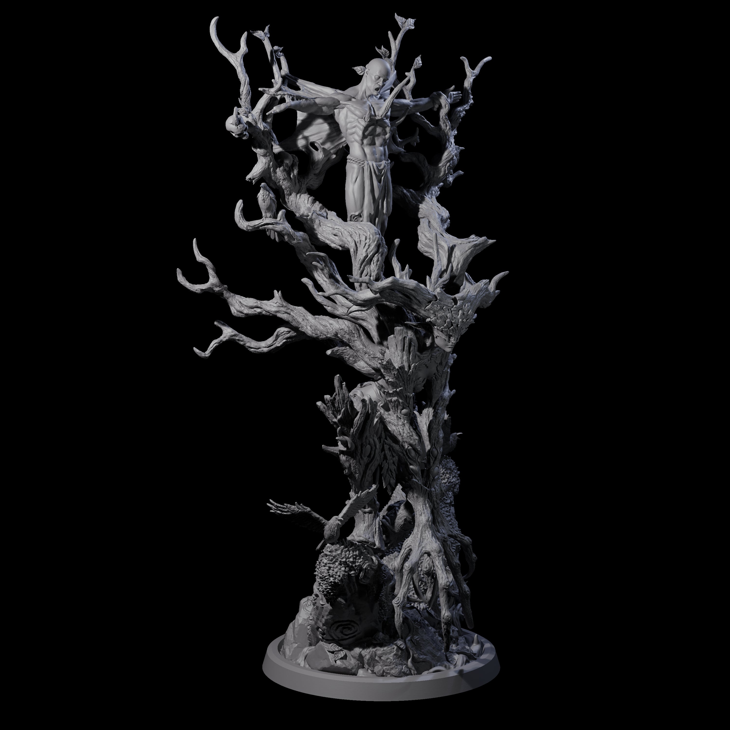 Stalking Gulthias Tree Miniature for Dungeons and Dragons, Pathfinder or other TTRPGs