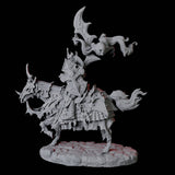 Stalking Mounted Revenant B Miniature for Dungeons and Dragons, Pathfinder or other TTRPGs
