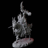 Stalking Mounted Revenant B Miniature for Dungeons and Dragons, Pathfinder or other TTRPGs