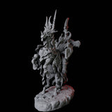 Stalking Mounted Revenant C Miniature for Dungeons and Dragons, Pathfinder or other TTRPGs
