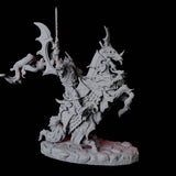 Stalking Mounted Revenant C Miniature for Dungeons and Dragons, Pathfinder or other TTRPGs