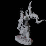 Stalking Mounted Revenant C Miniature for Dungeons and Dragons, Pathfinder or other TTRPGs