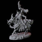 Stalking Mounted Revenant D Miniature for Dungeons and Dragons, Pathfinder or other TTRPGs