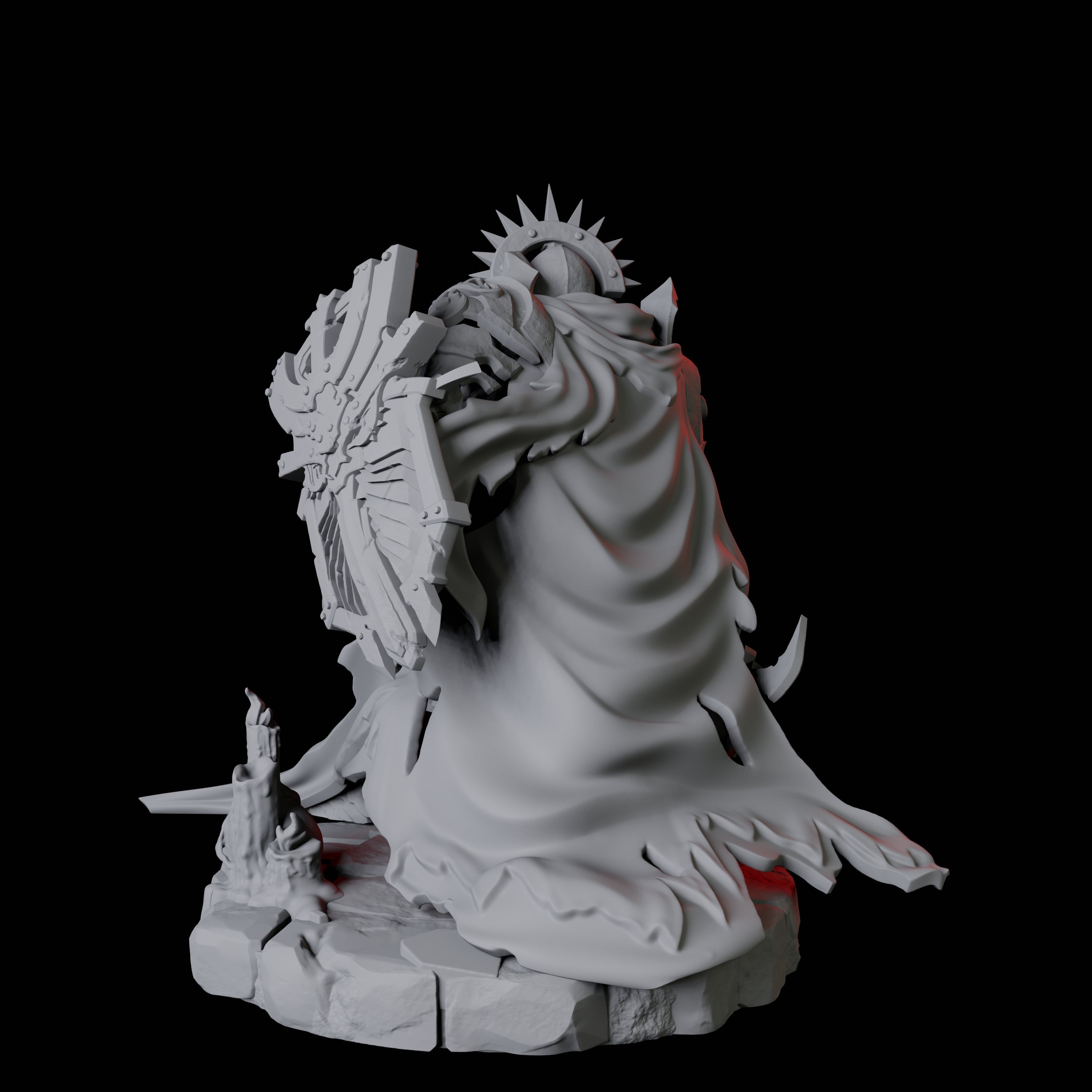 Stalking Revenant A Miniature for Dungeons and Dragons, Pathfinder or other TTRPGs