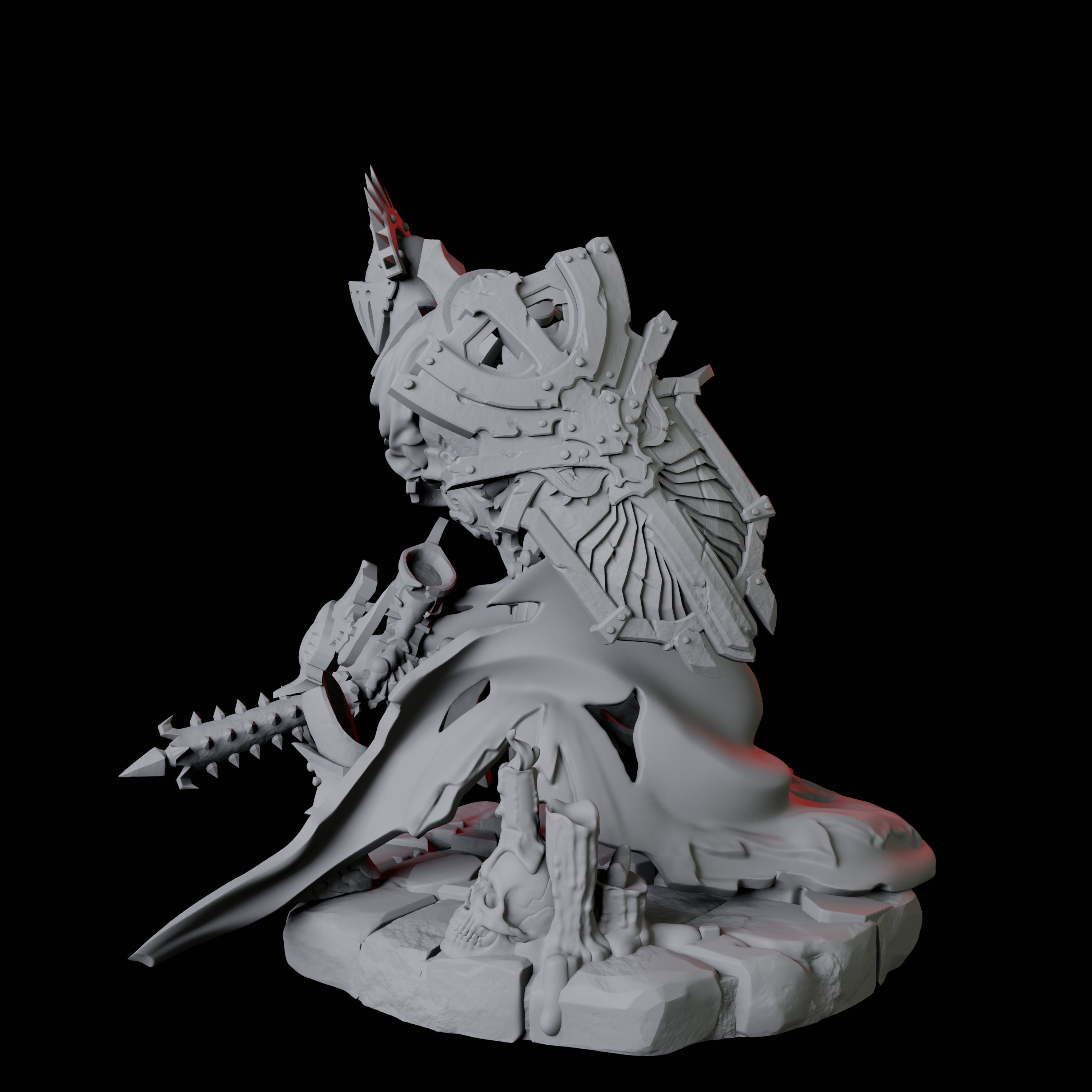 Stalking Revenant A Miniature for Dungeons and Dragons, Pathfinder or other TTRPGs