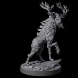 Stalking Skeletal Wendigo Miniature for Dungeons and Dragons, Pathfinder or other TTRPGs