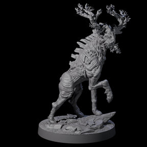 Stalking Skeletal Wendigo Miniature for Dungeons and Dragons, Pathfinder or other TTRPGs