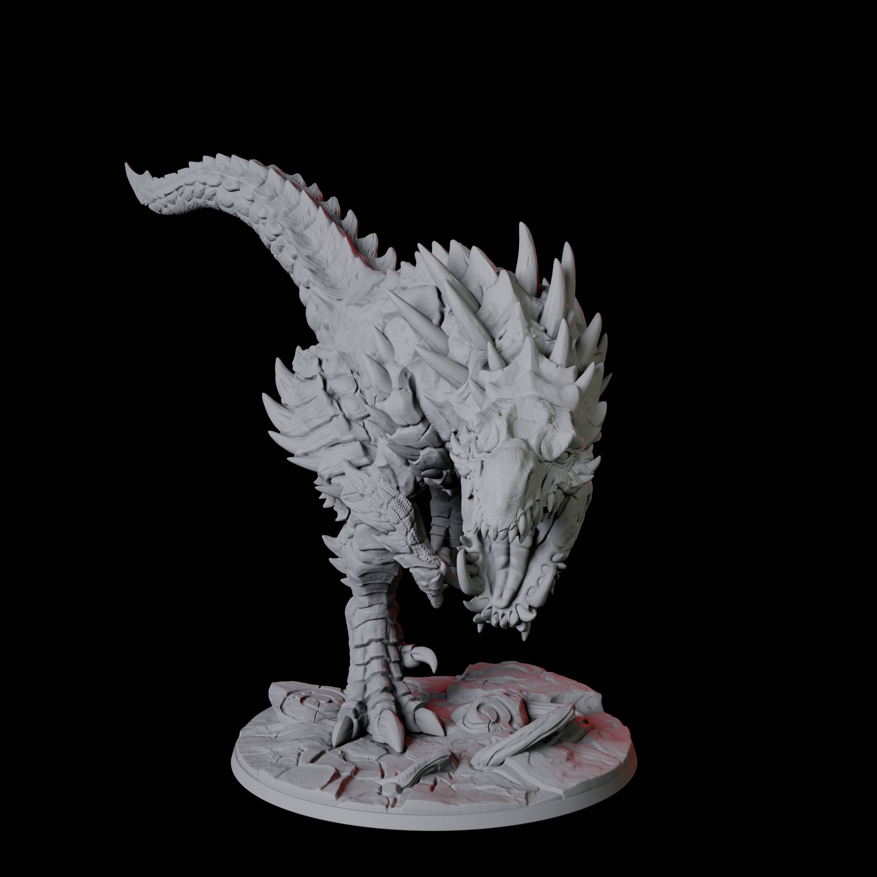 Stalking Tyrannosaurus Rex Miniature for Dungeons and Dragons, Pathfinder or other TTRPGs