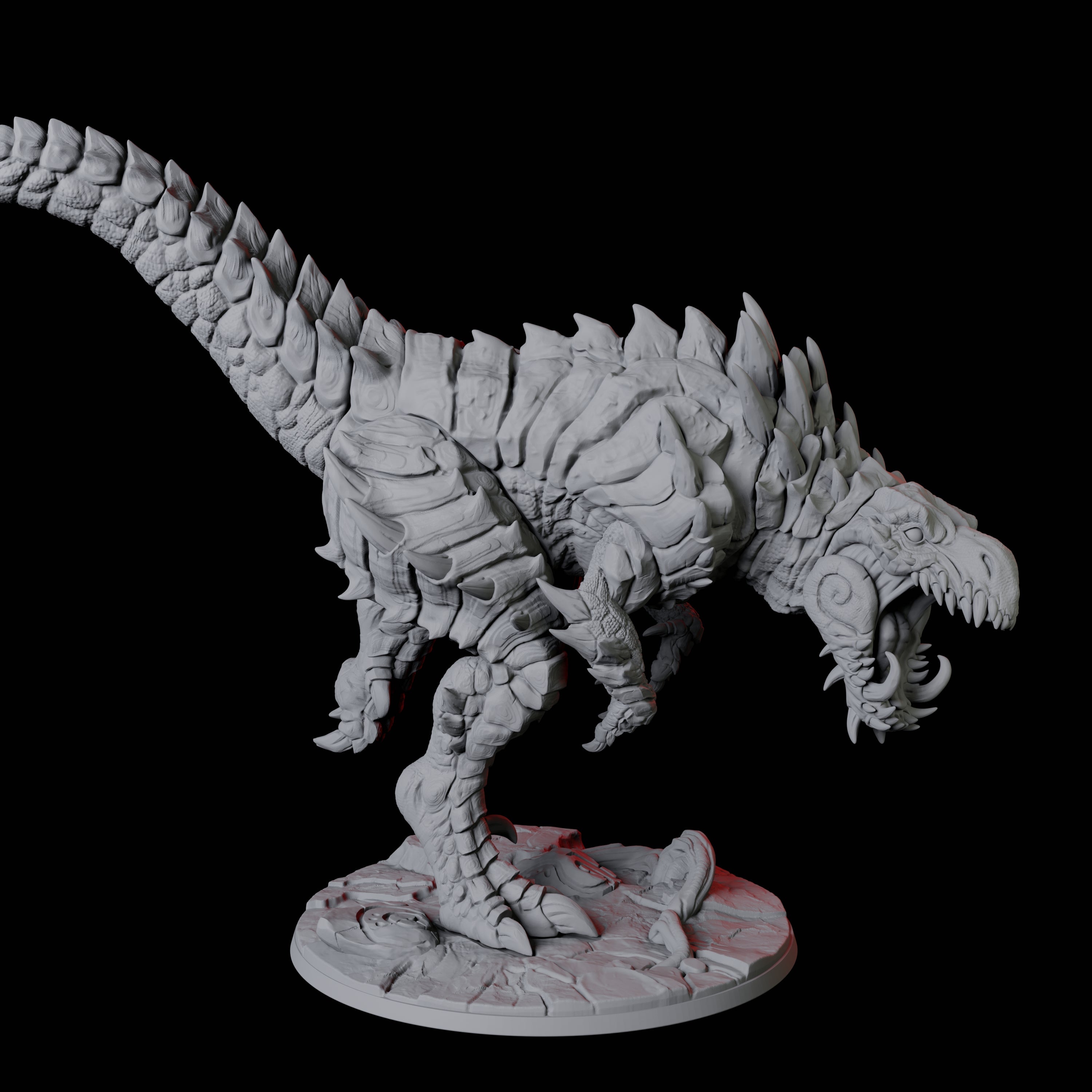 Stalking Tyrannosaurus Rex Miniature for Dungeons and Dragons, Pathfinder or other TTRPGs