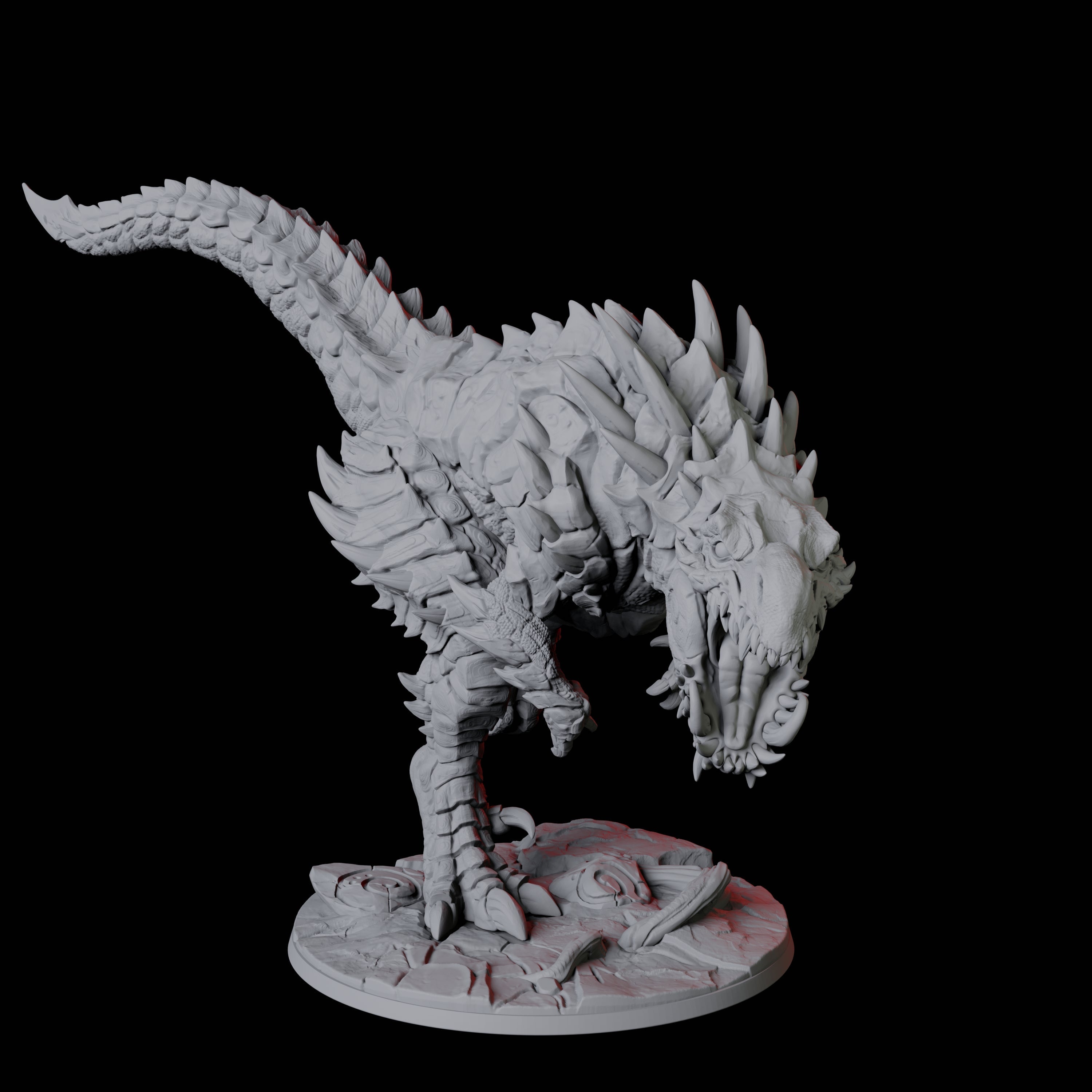 Stalking Tyrannosaurus Rex Miniature for Dungeons and Dragons, Pathfinder or other TTRPGs