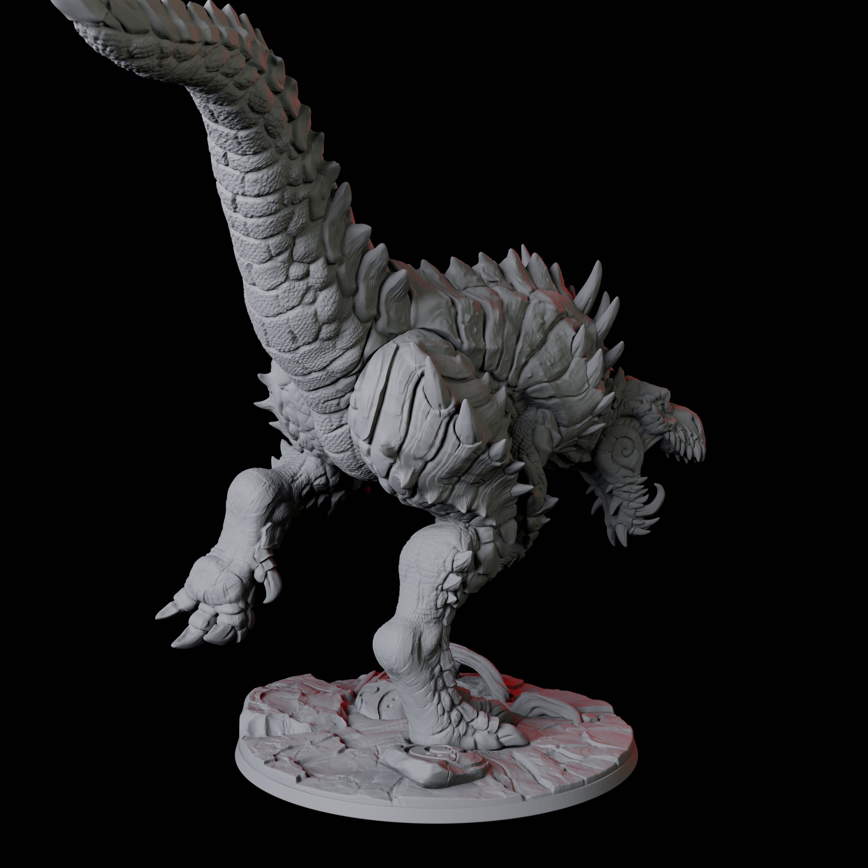 Stalking Tyrannosaurus Rex Miniature for Dungeons and Dragons, Pathfinder or other TTRPGs