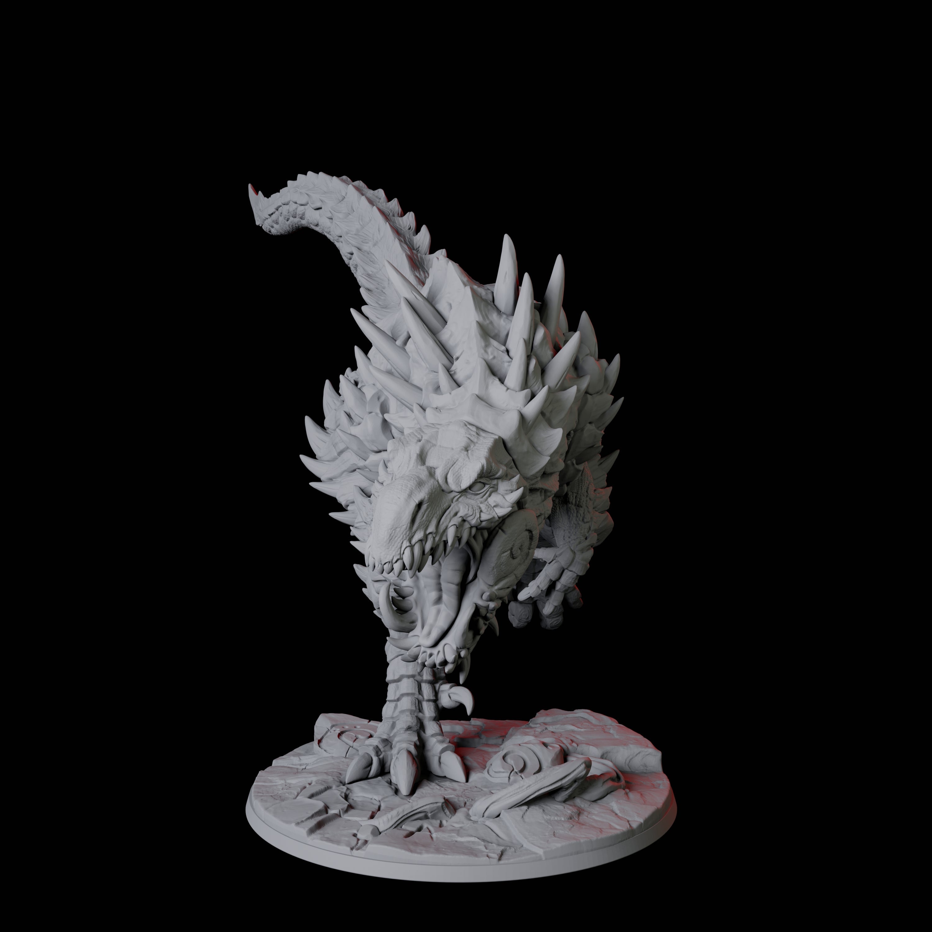 Stalking Tyrannosaurus Rex Miniature for Dungeons and Dragons, Pathfinder or other TTRPGs