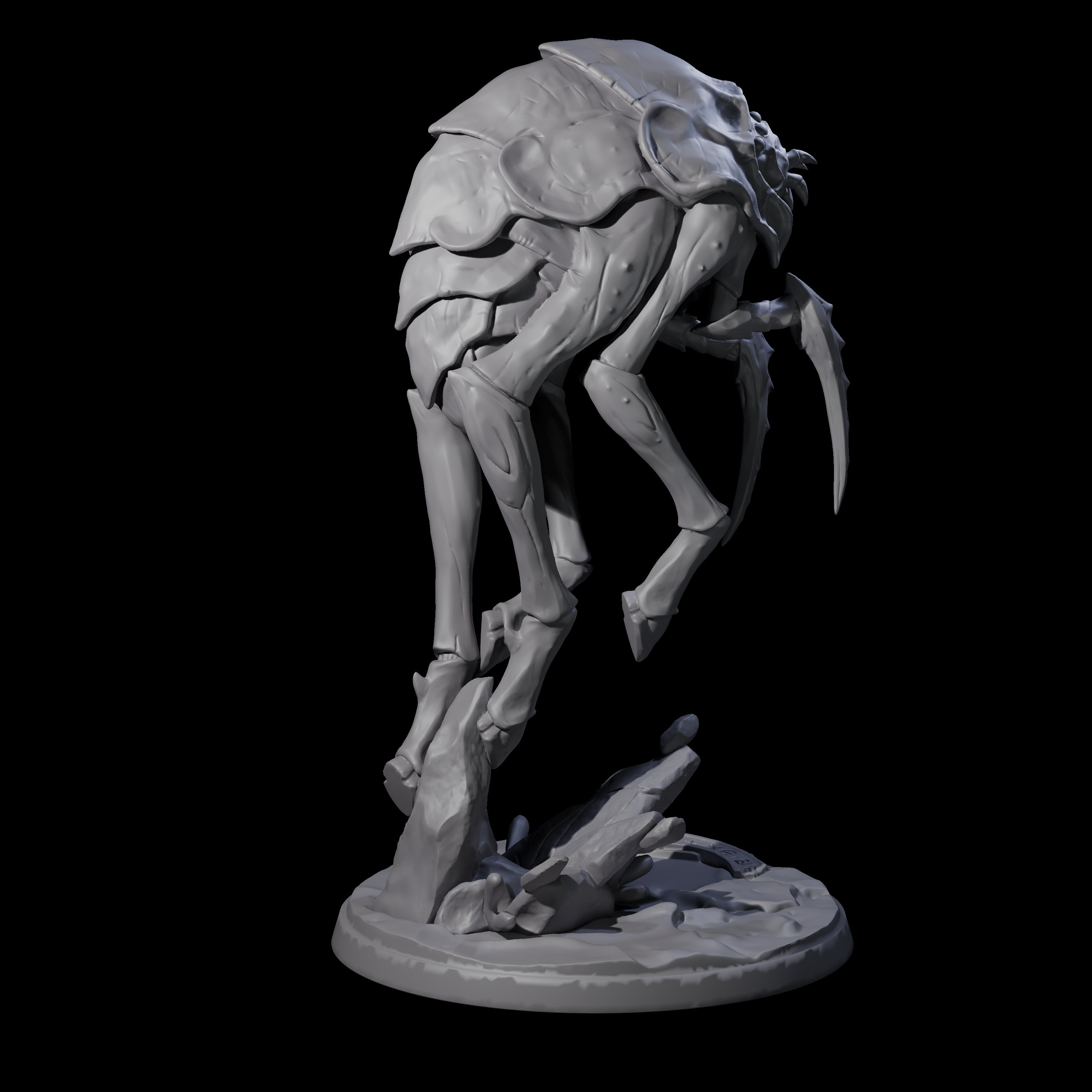 Stalking Underdark Ankheg A Miniature for Dungeons and Dragons, Pathfinder or other TTRPGs