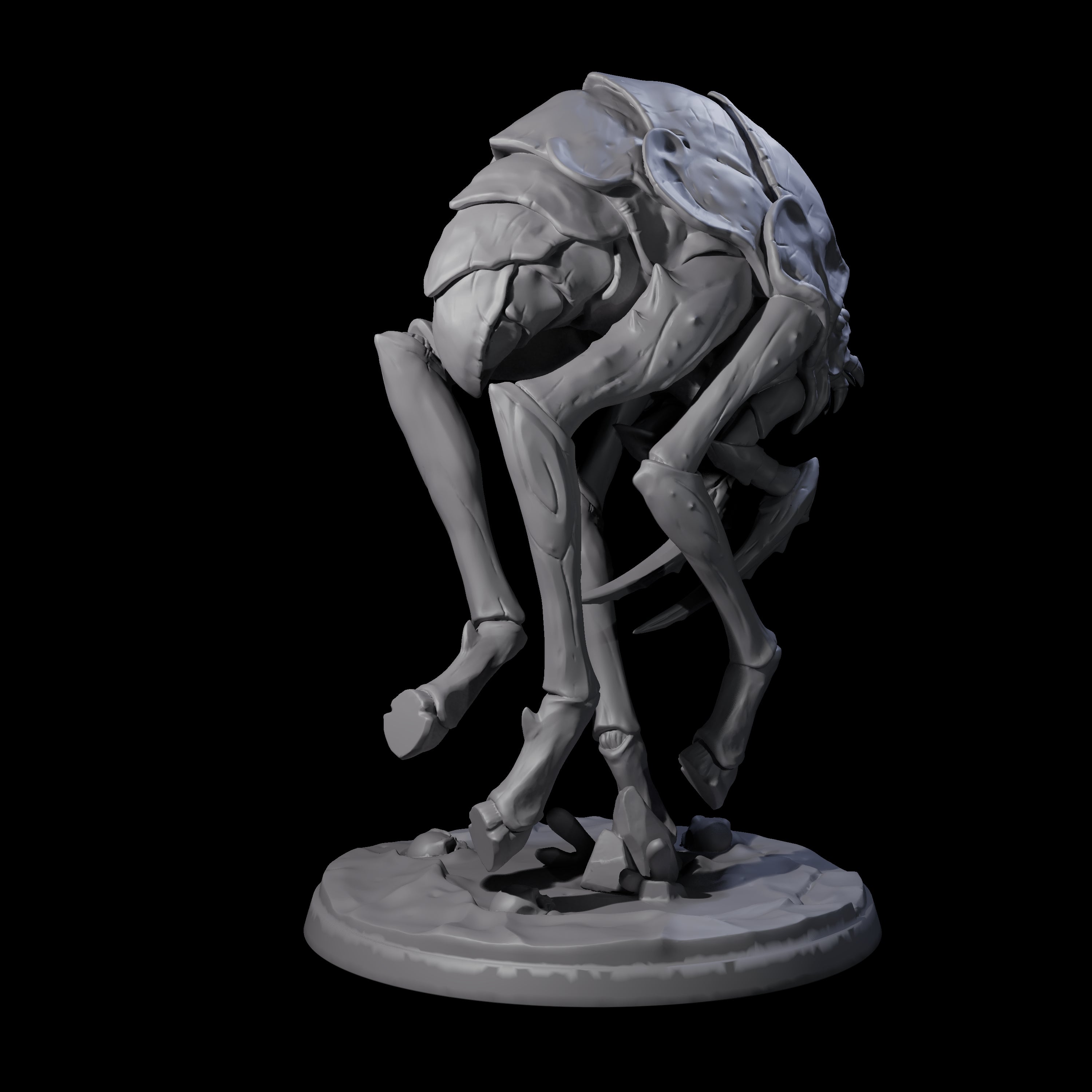 Stalking Underdark Ankheg B Miniature for Dungeons and Dragons, Pathfinder or other TTRPGs