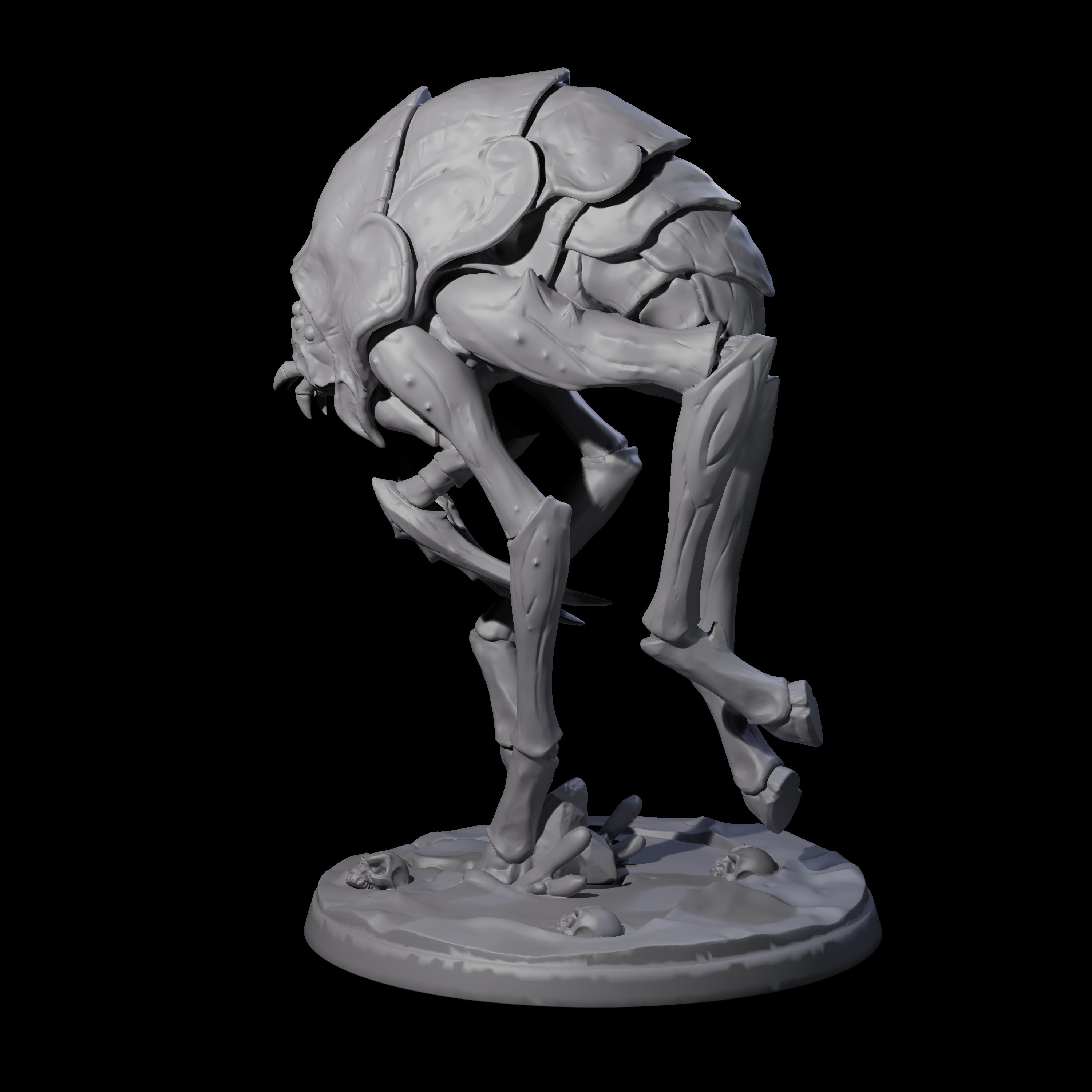 Stalking Underdark Ankheg B Miniature for Dungeons and Dragons, Pathfinder or other TTRPGs