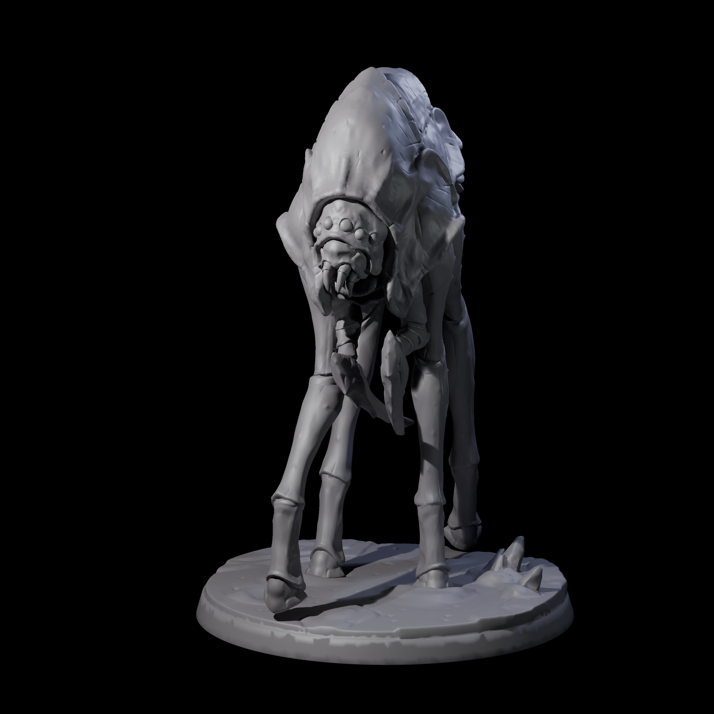 Stalking Underdark Ankheg C Miniature for Dungeons and Dragons, Pathfinder or other TTRPGs