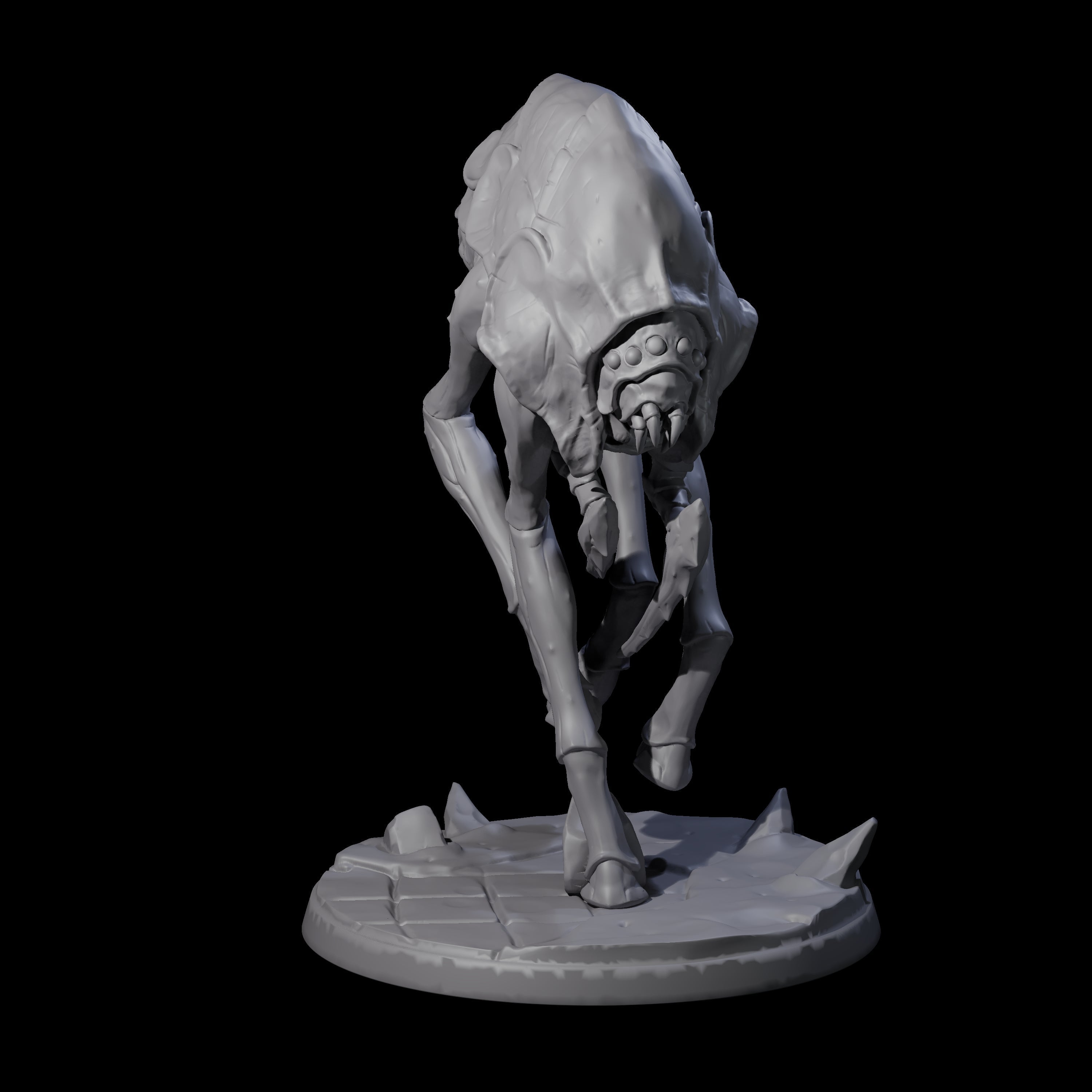 Stalking Underdark Ankheg D Miniature for Dungeons and Dragons, Pathfinder or other TTRPGs