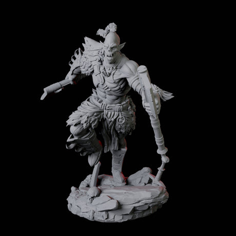 Stalking Urdefhan Warrior A Miniature for Dungeons and Dragons, Pathfinder or other TTRPGs