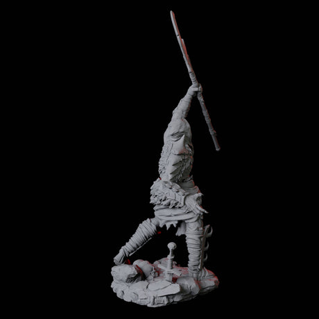 Stalking Urdefhan Warrior B Miniature for Dungeons and Dragons, Pathfinder or other TTRPGs