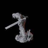 Stalking Urdefhan Warrior C Miniature for Dungeons and Dragons, Pathfinder or other TTRPGs
