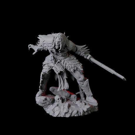 Stalking Urdefhan Warrior C Miniature for Dungeons and Dragons, Pathfinder or other TTRPGs