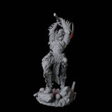 Stalking Urdefhan Warrior D Miniature for Dungeons and Dragons, Pathfinder or other TTRPGs