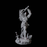 Stalking Urdefhan Warrior D Miniature for Dungeons and Dragons, Pathfinder or other TTRPGs