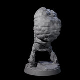Stalking Zombie Santa Miniature for Dungeons and Dragons, Pathfinder or other TTRPGs